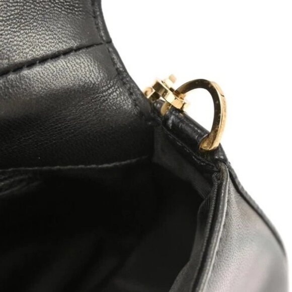 Christian Dior Black Lambskin Cannage Evening Baguette Handbag MA-0051 136132 - Picture 9 of 10